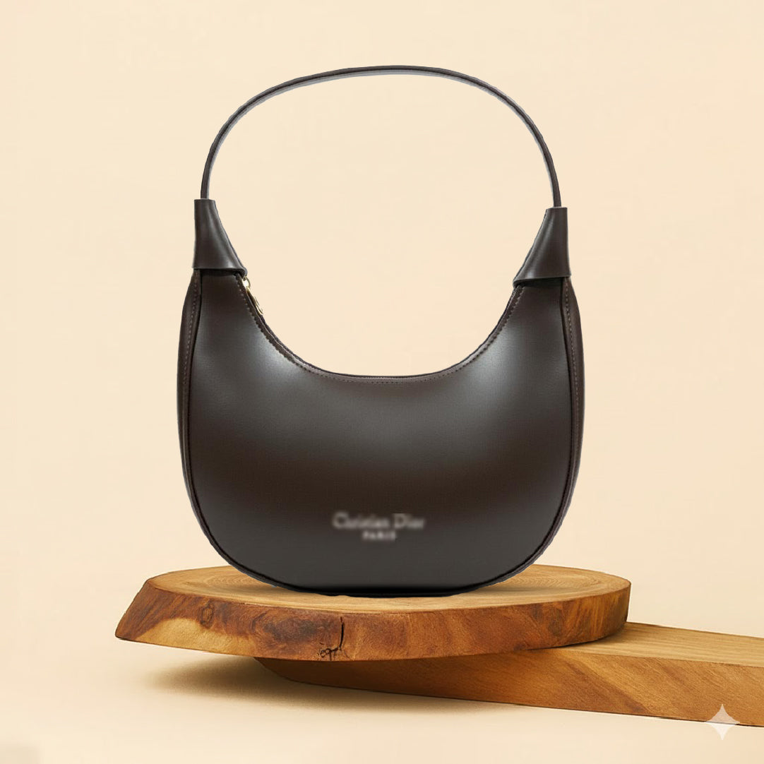 Halfmoon Dark Brown Bag