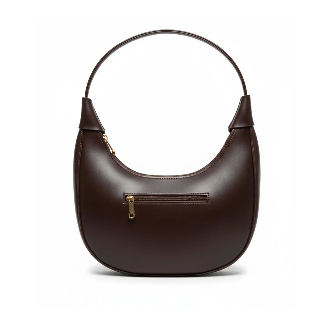 Halfmoon Dark Brown Bag