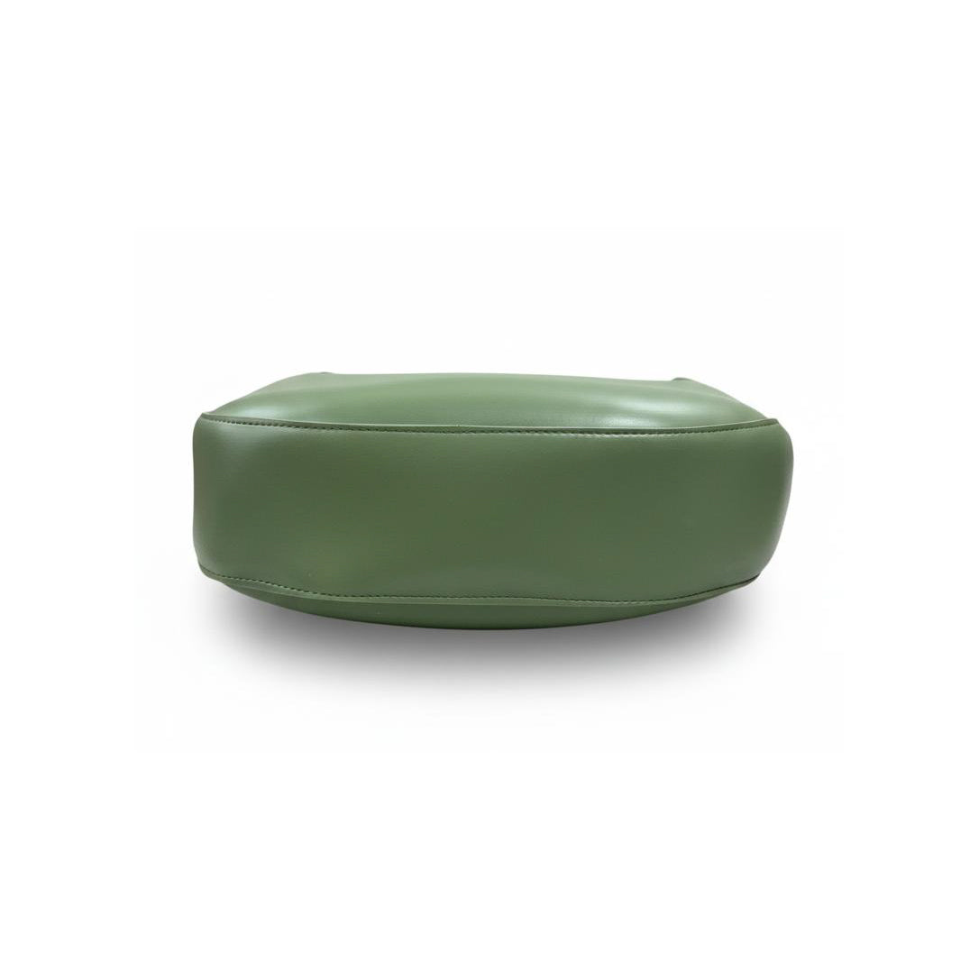 Halfmoon Green Bag