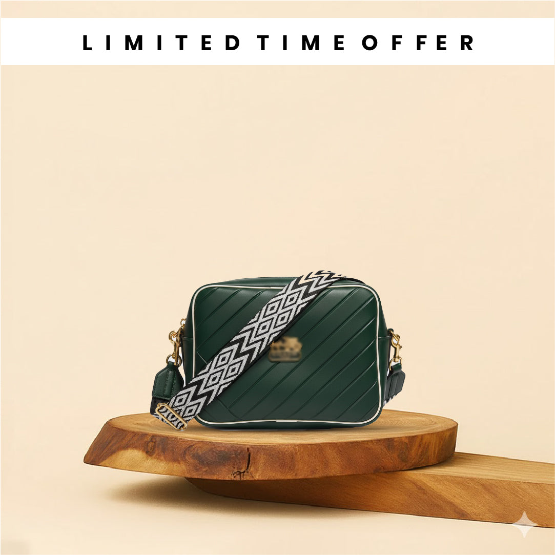 Bottle Green Crossbody